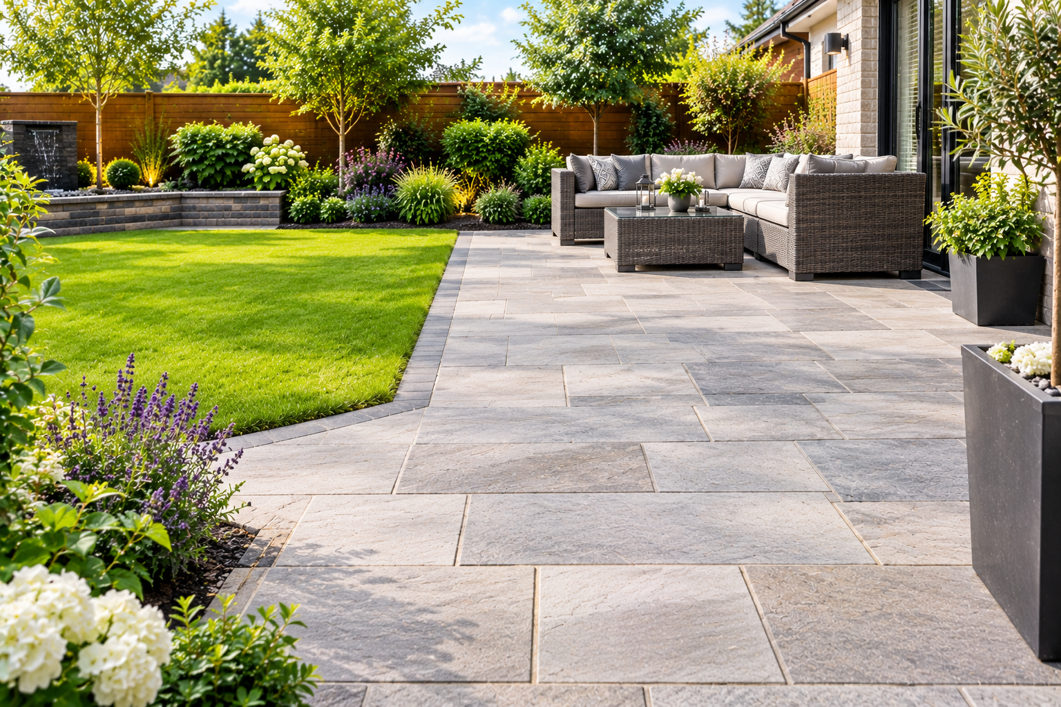 Garden Paving