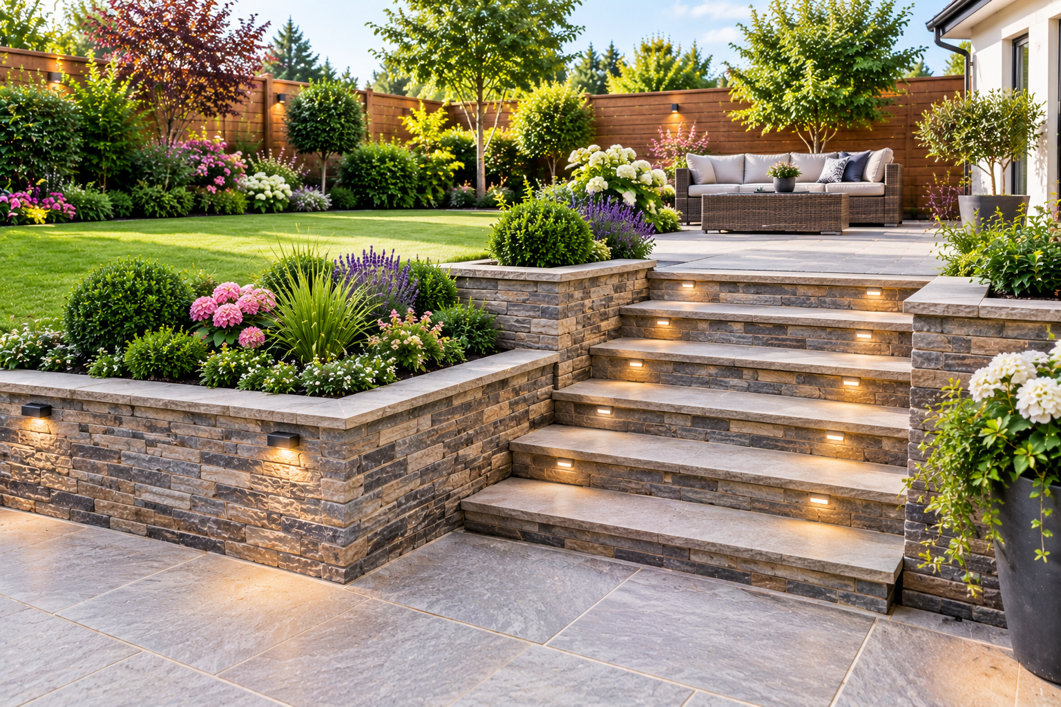 Garden Walls & Steps